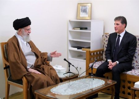 رئیس اقلیم کردستان عراق با حضرت آیت‌الله خامنه‌ای رهبر معظم انقلاب اسلامی دیدار کرد.