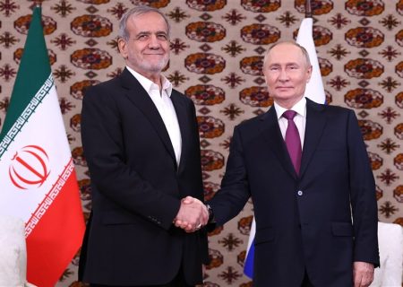 امضای معاهده مشارکت راهبردی ایران وروسیه توسط پزشکیان وپوتین